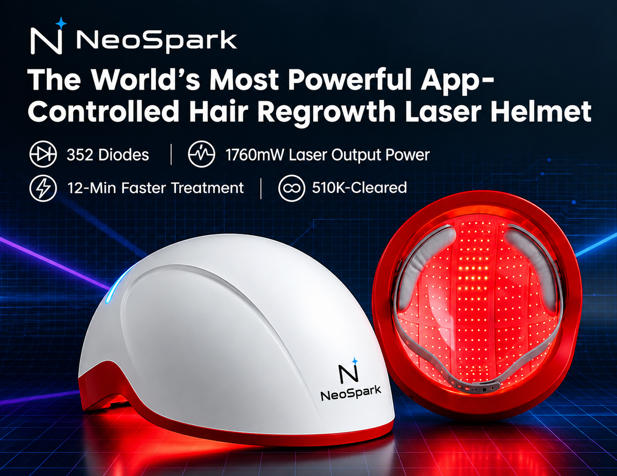 NeoSpark™ Red Light Laser Hair Growth Helmet