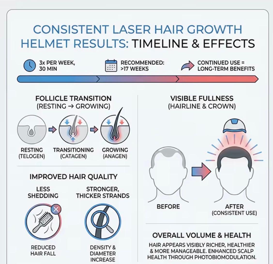 NeoSpark™ Red Light Laser Hair Growth Helmet